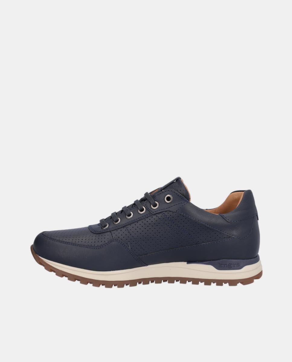 Sapatos Desportivos com Atacadores Azul-marinho-4