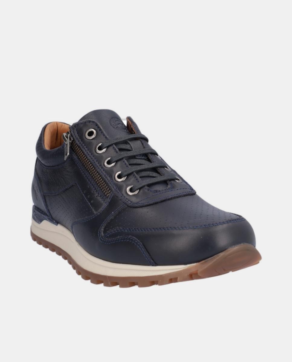Zapato caballero sport cordones y cremallera - Kangaroos - Azul marino Azul marino-2