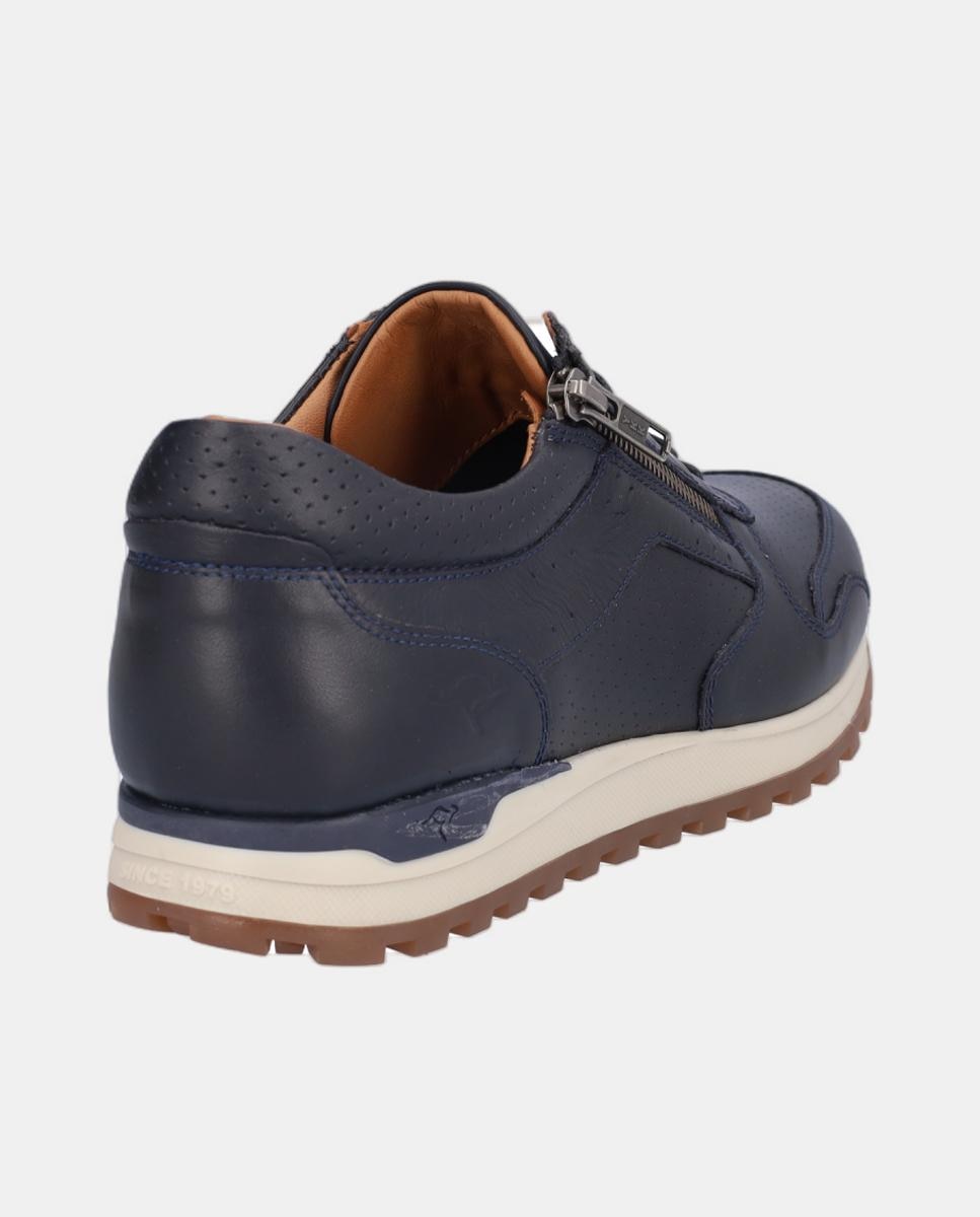 Zapato caballero sport cordones y cremallera - Kangaroos - Azul marino Azul marino-6
