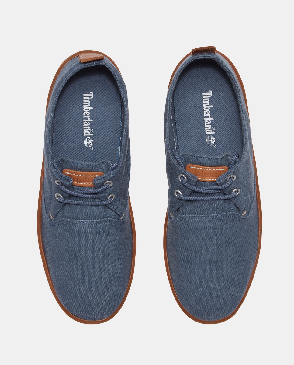 Sapatilhas Hookset de Lona Azul-médio-2