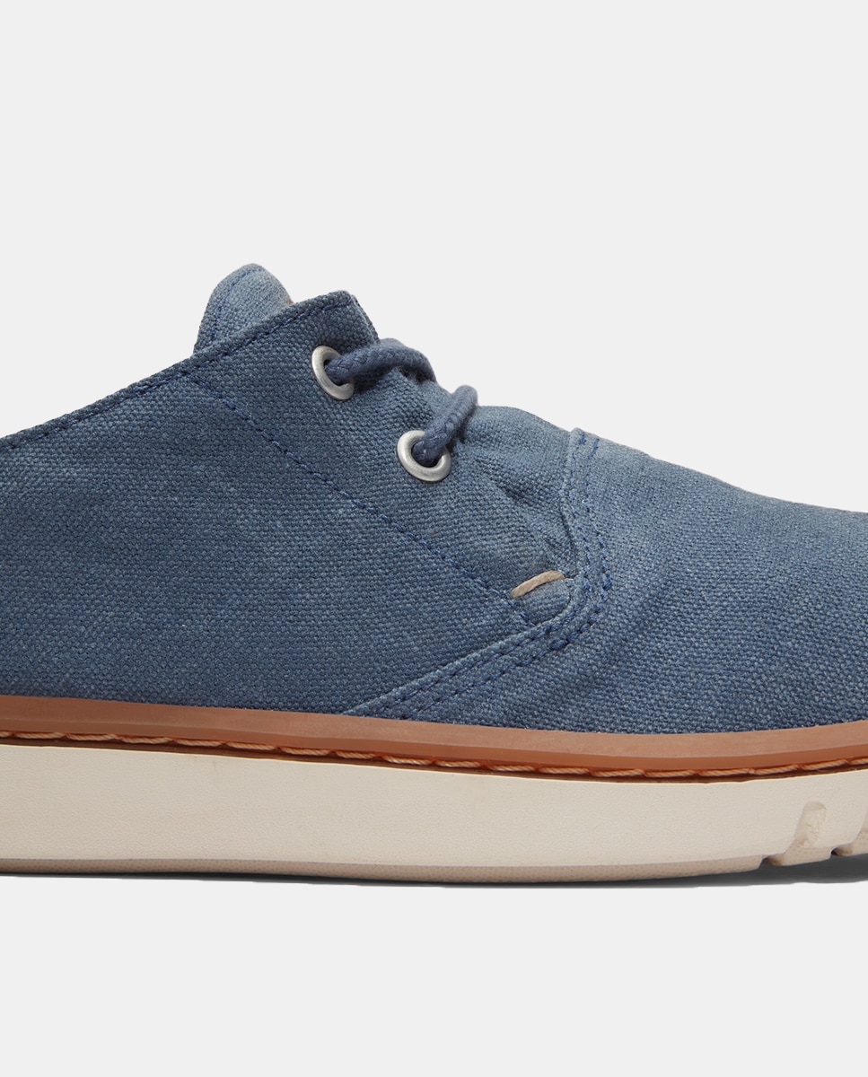 Sapatilhas Hookset de Lona Azul-médio-7