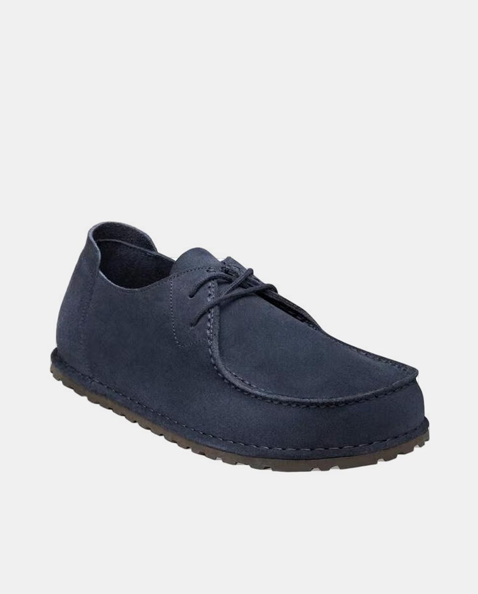 Sapatos Utti Lace de Camurça Azul-marinho-2