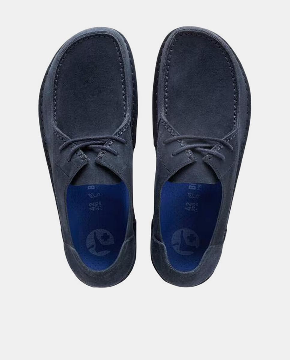 Sapatos Utti Lace de Camurça Azul-marinho-4
