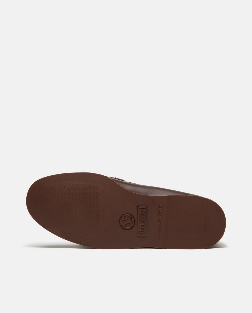 Mocassim Travessão, com Sola de Náuticos Castanho-3