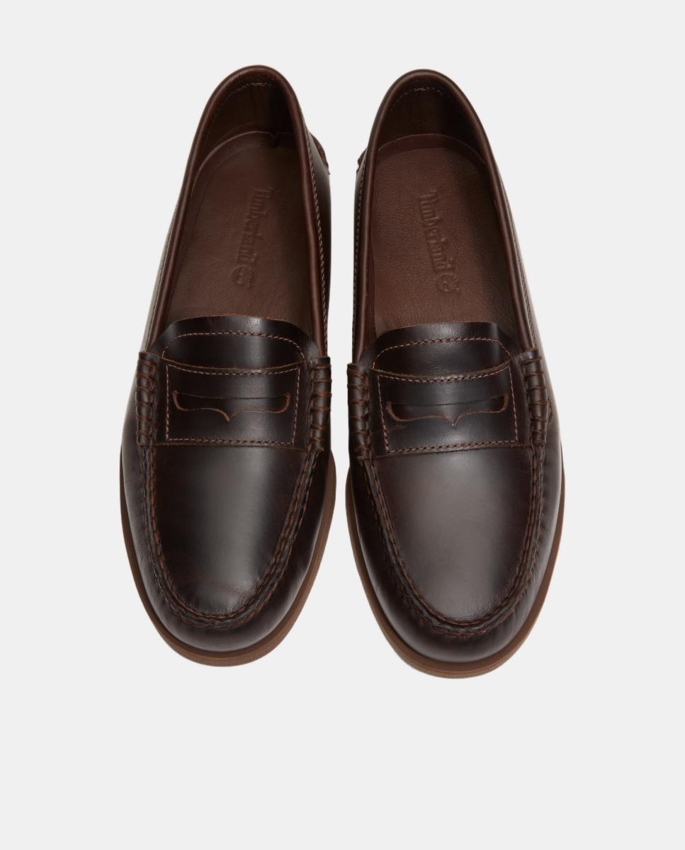 Mocassim Travessão, com Sola de Náuticos Castanho-7