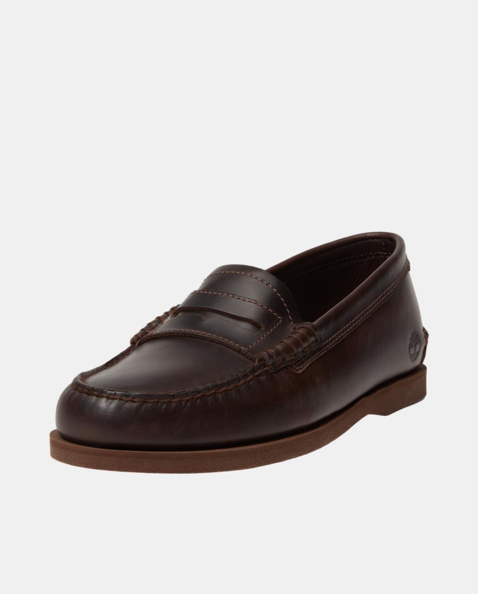 Mocassim Travessão, com Sola de Náuticos Castanho-10