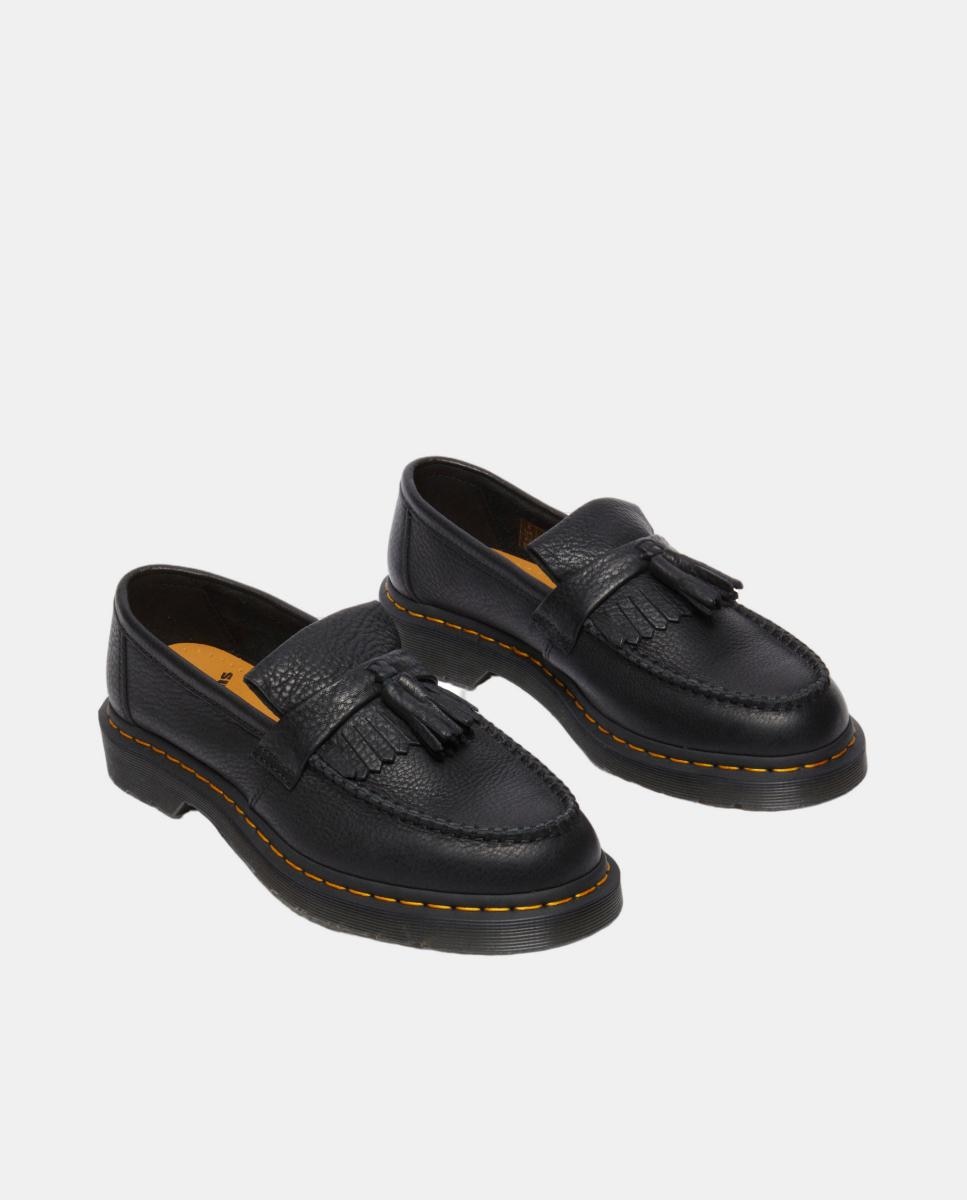 Mocassins Adrian em Pele Ambassador com Borla Preto-3
