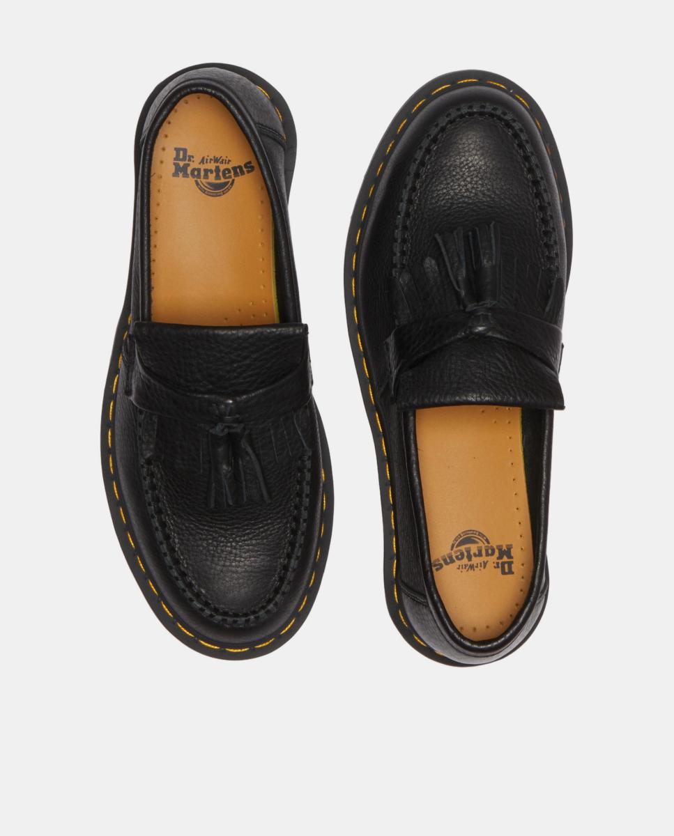 Mocassins Adrian em Pele Ambassador com Borla Preto-5