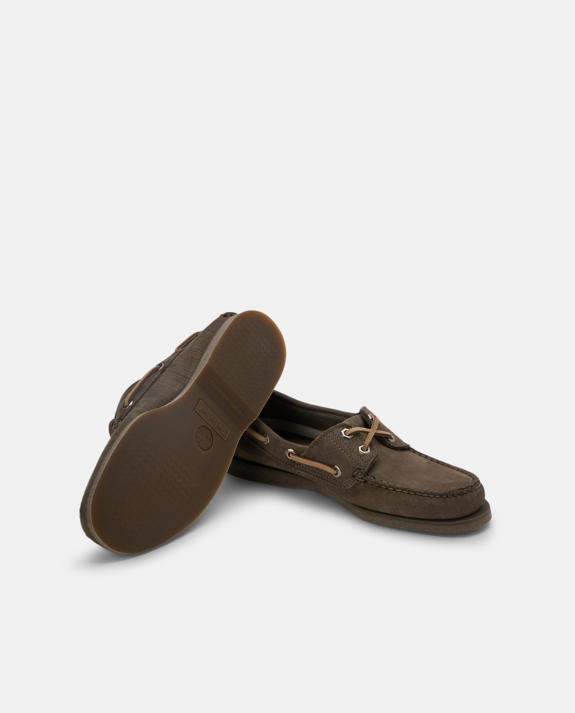 Náuticos em Pele Clássicos Verde-3