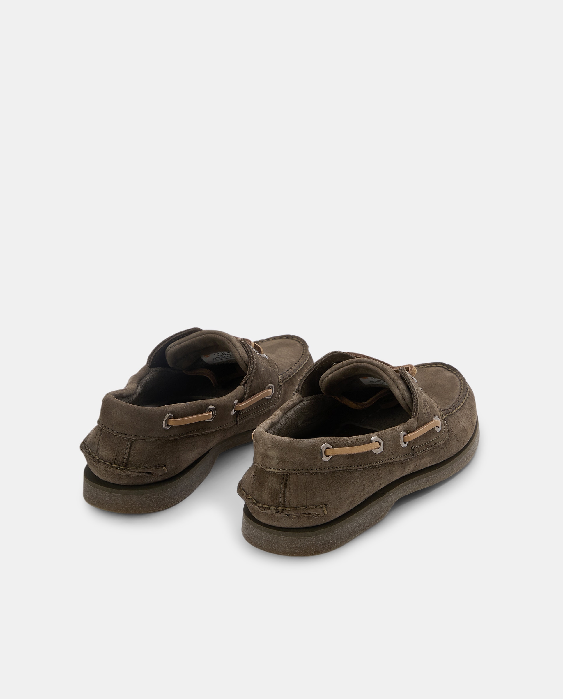 Náuticos em Pele Clássicos Verde-4