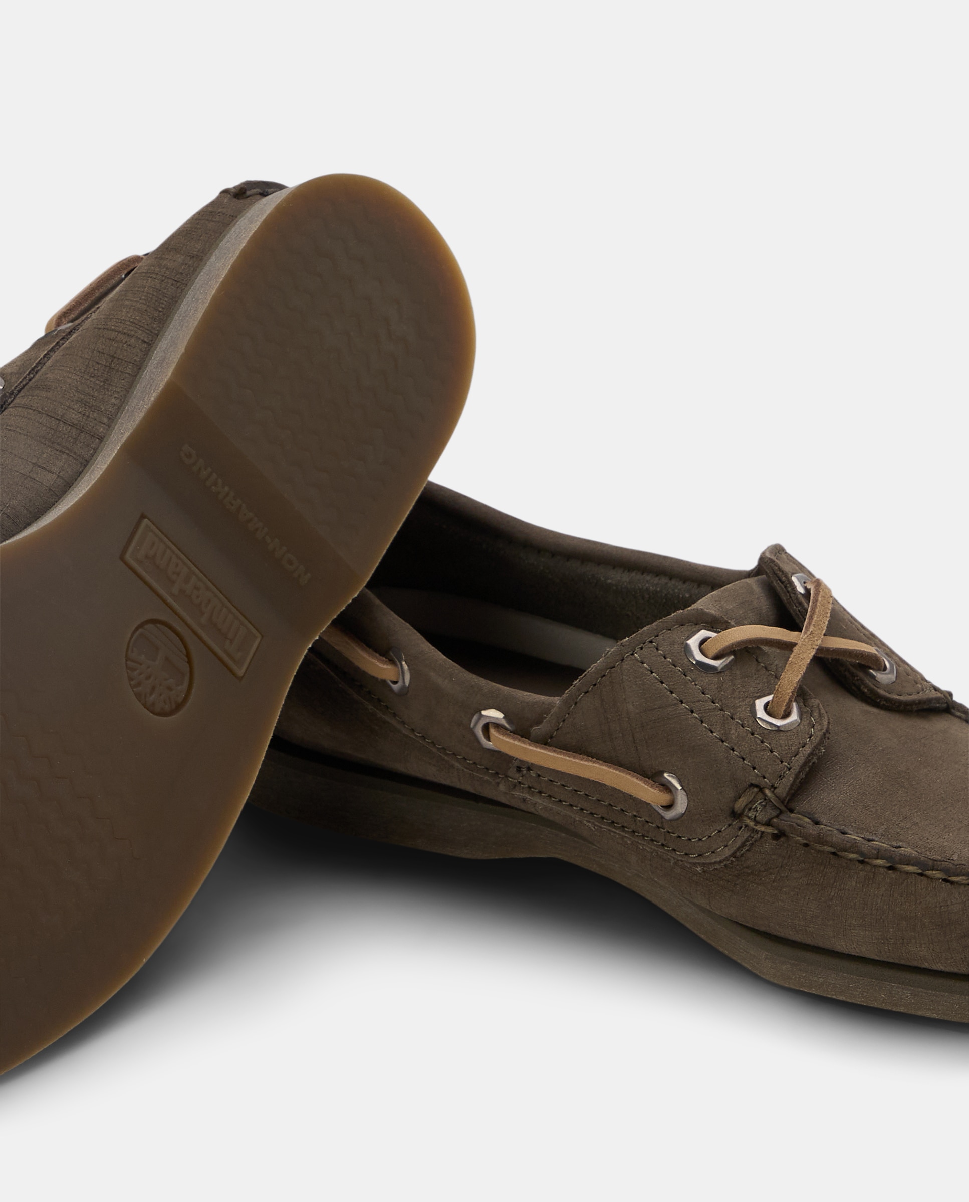 Náuticos em Pele Clássicos Verde-6