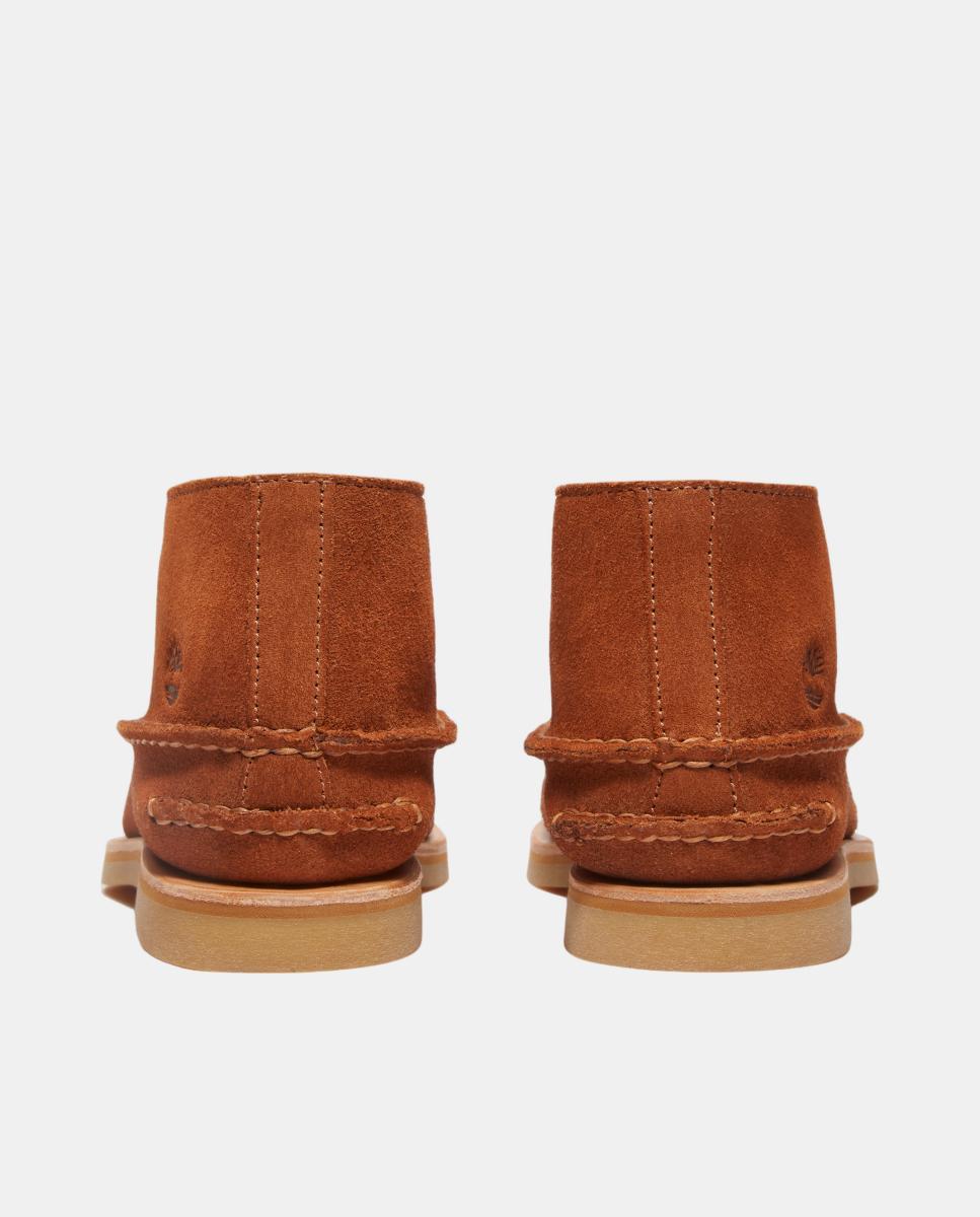 Botas Náuticas de Meio Cano, Artesanais Castanho-claro-5