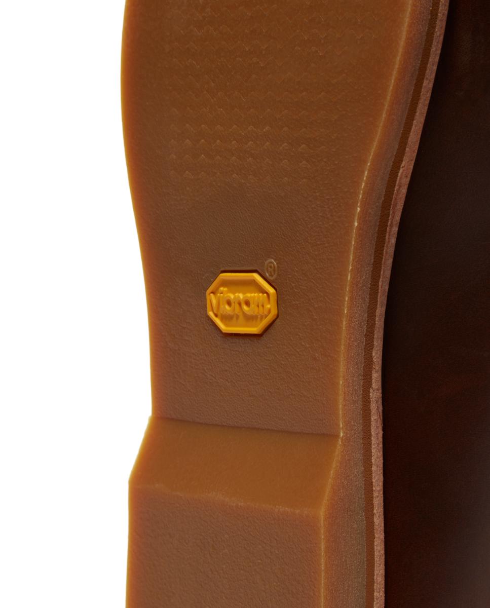 Sapatos Náuticos Artesanais com Laçada Castanho-claro-7