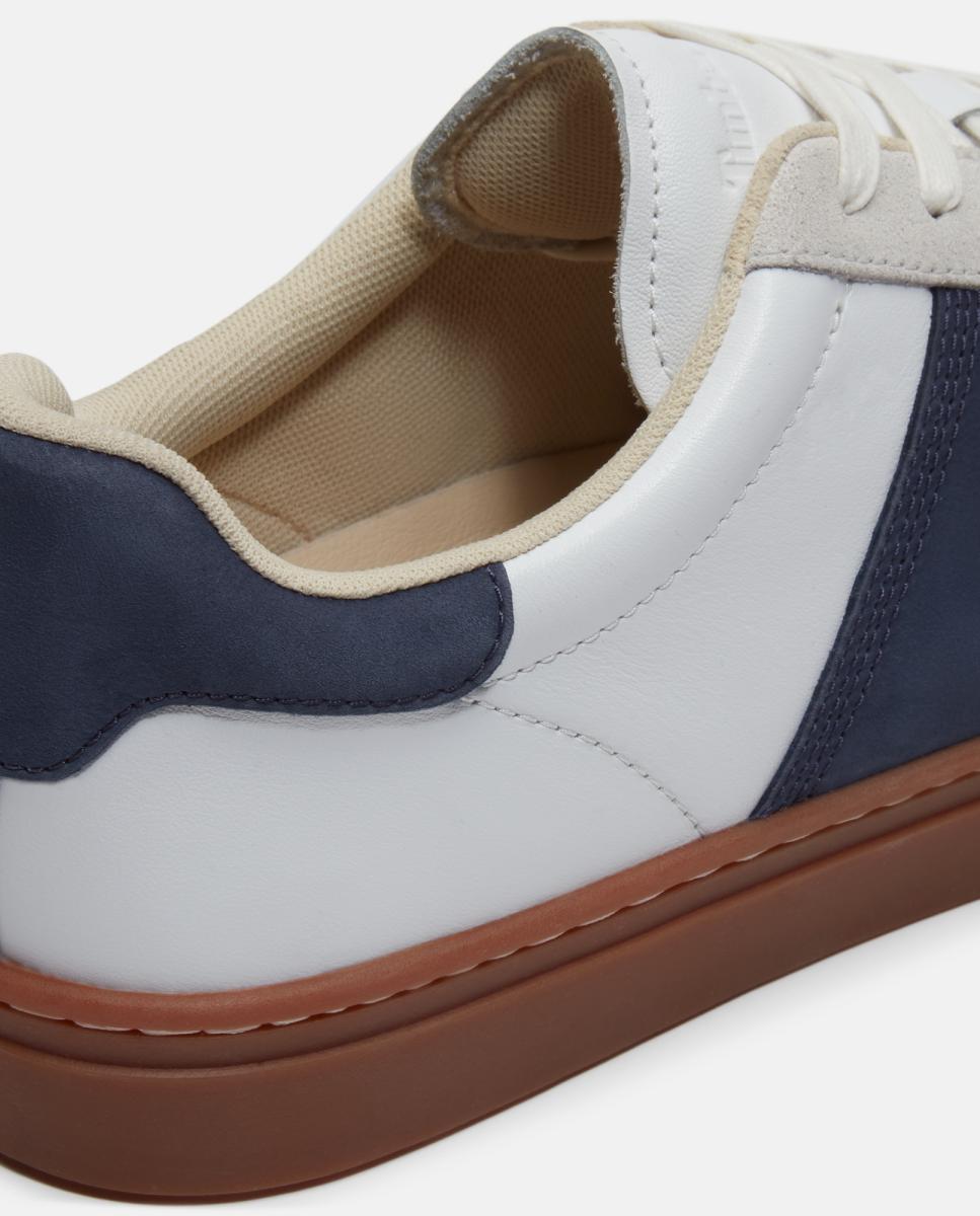 Sapatilhas Lisbon Street Branco / Azul-escuro-8