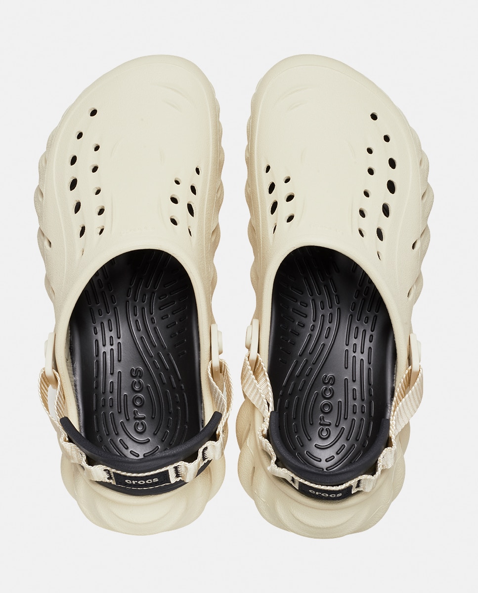 Socas Echo Clog Bege-3