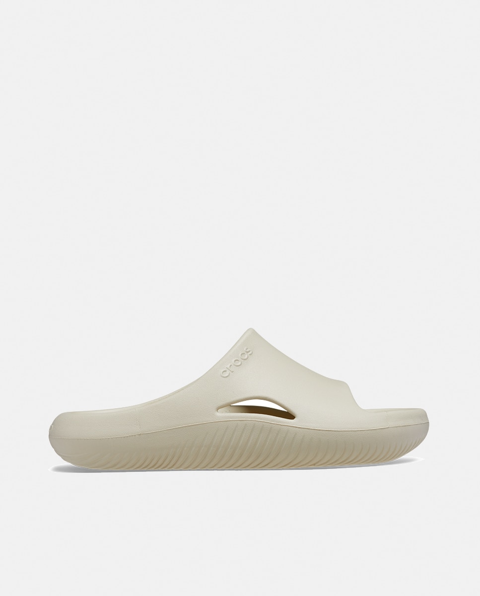 Chinelos Mellow Recovery Slide Bege-1