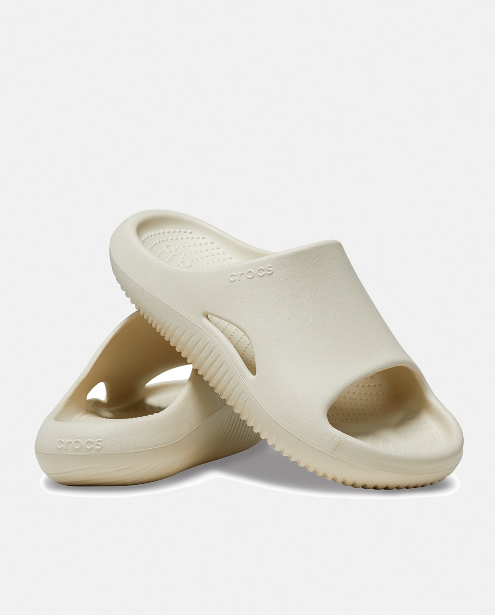 Chinelos Mellow Recovery Slide Bege-2