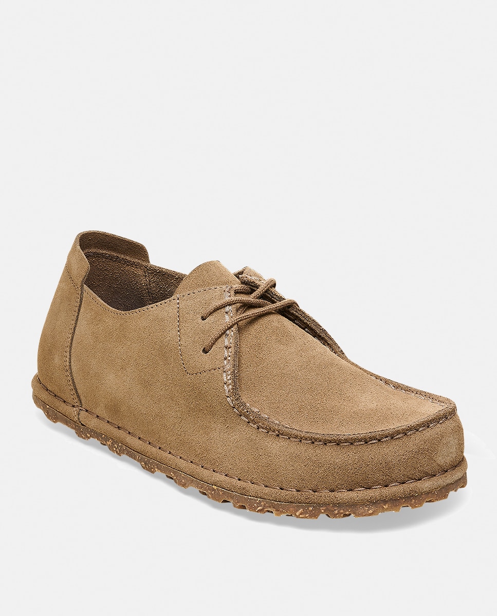 Mocassins Utti Lace de Camurça Castanho taupe-2
