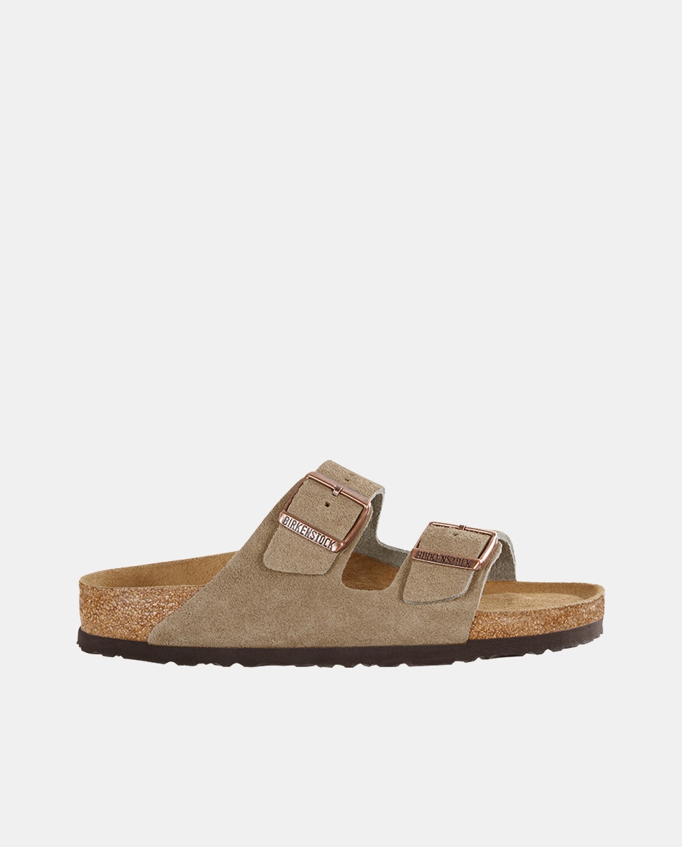 Imagem 0 de Sandálias de camurça taupe