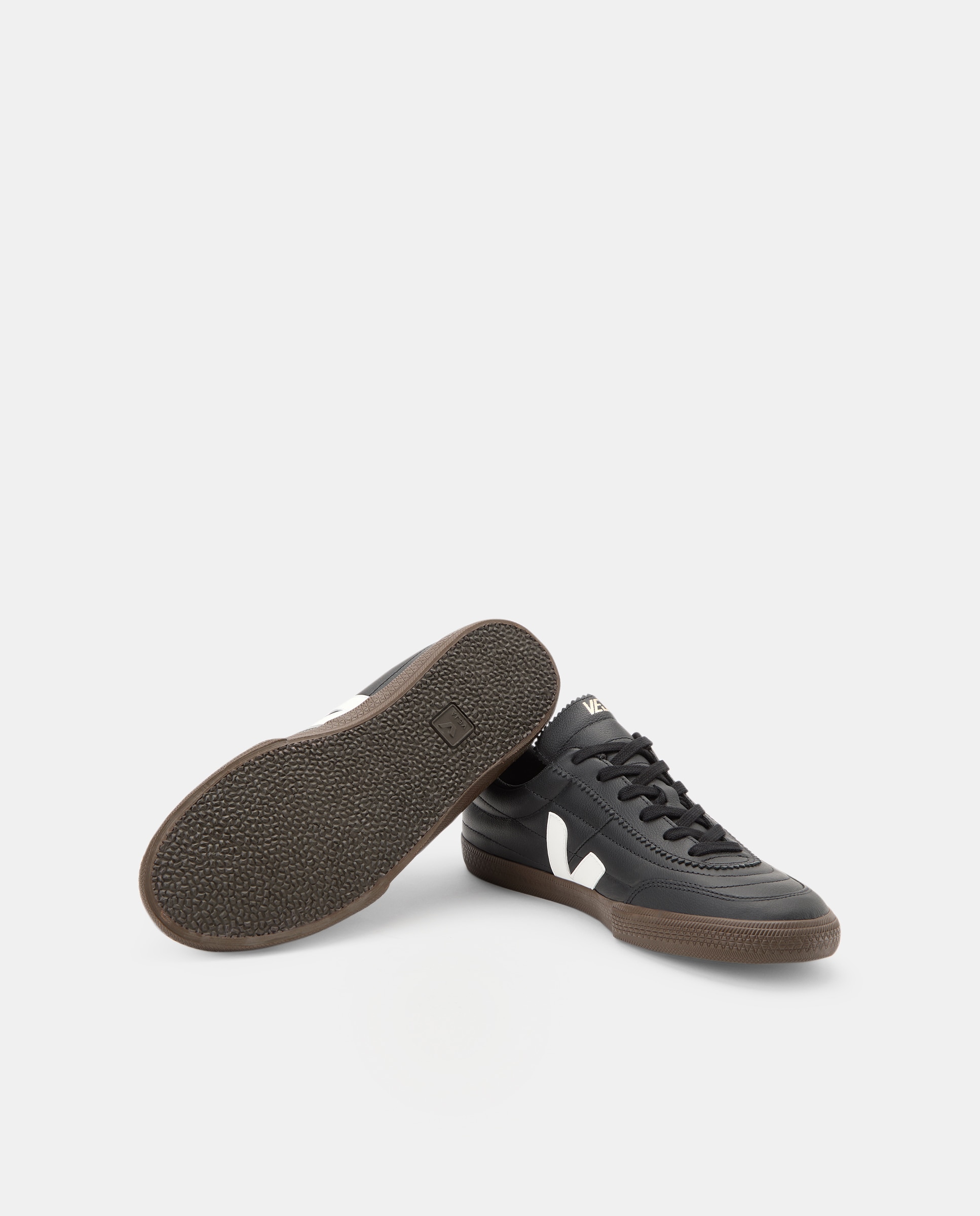 Sapatilhas Baskets Panenka em Pele Branco-4