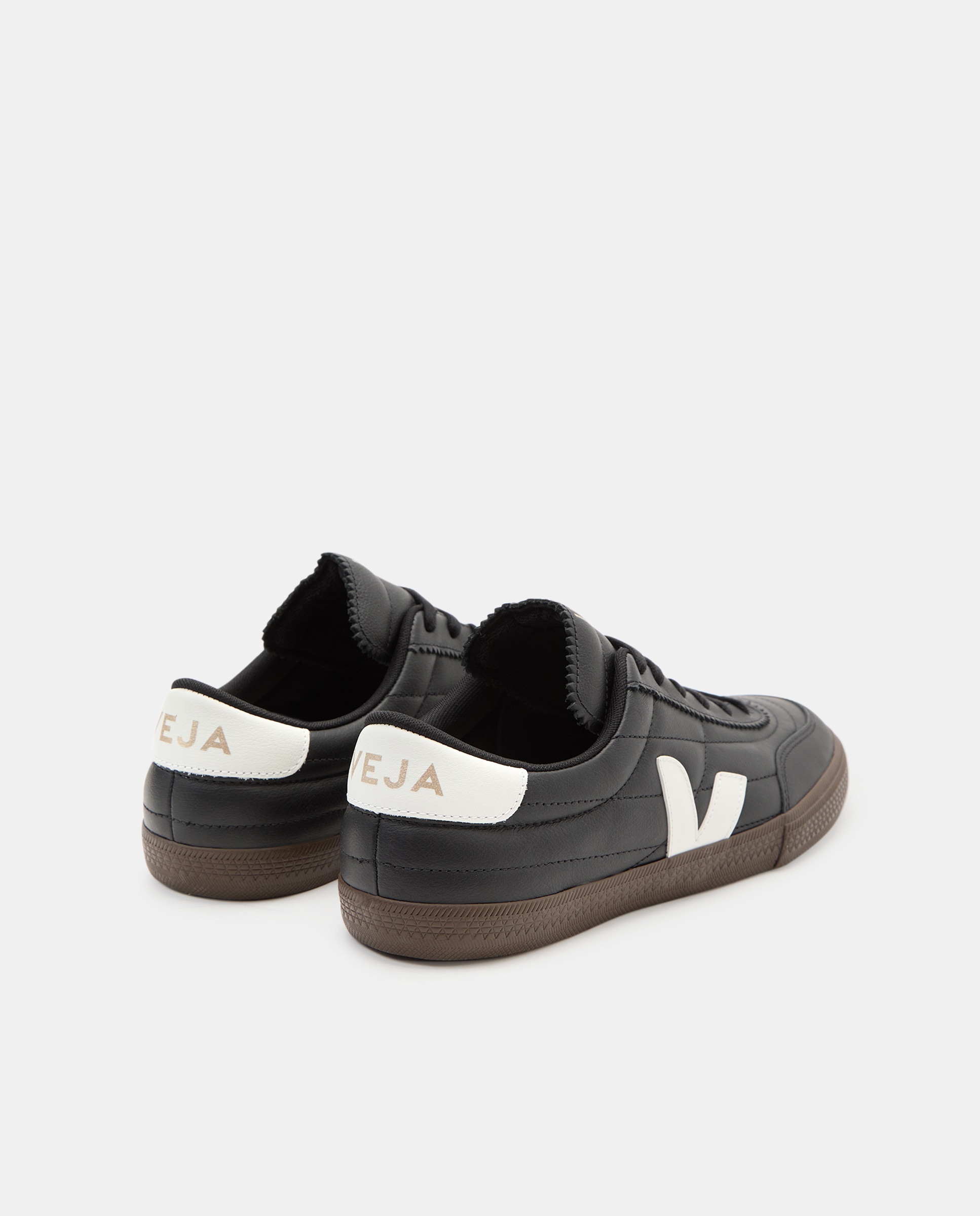 Sapatilhas Baskets Panenka em Pele Branco-5