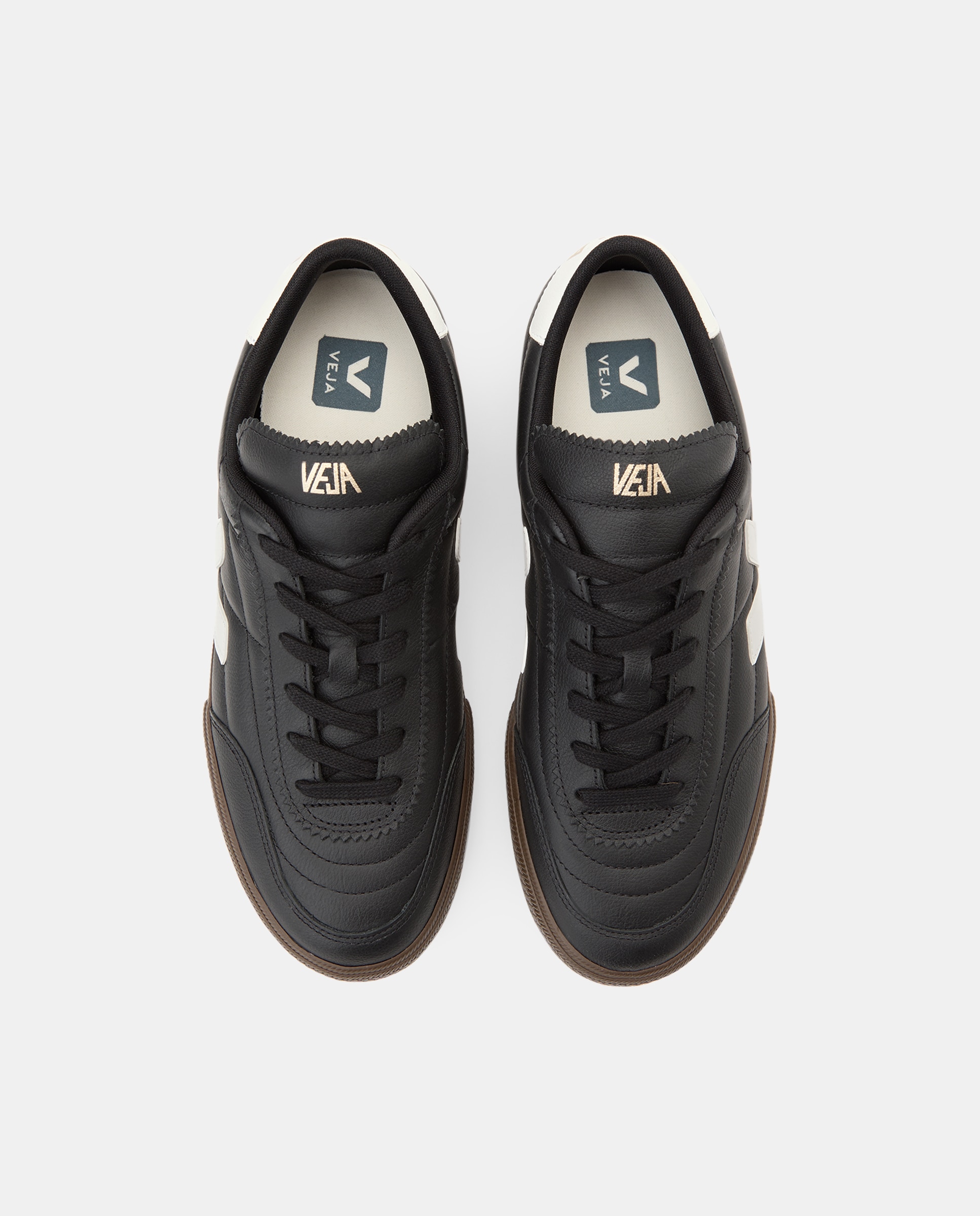 Sapatilhas Baskets Panenka em Pele Branco-6