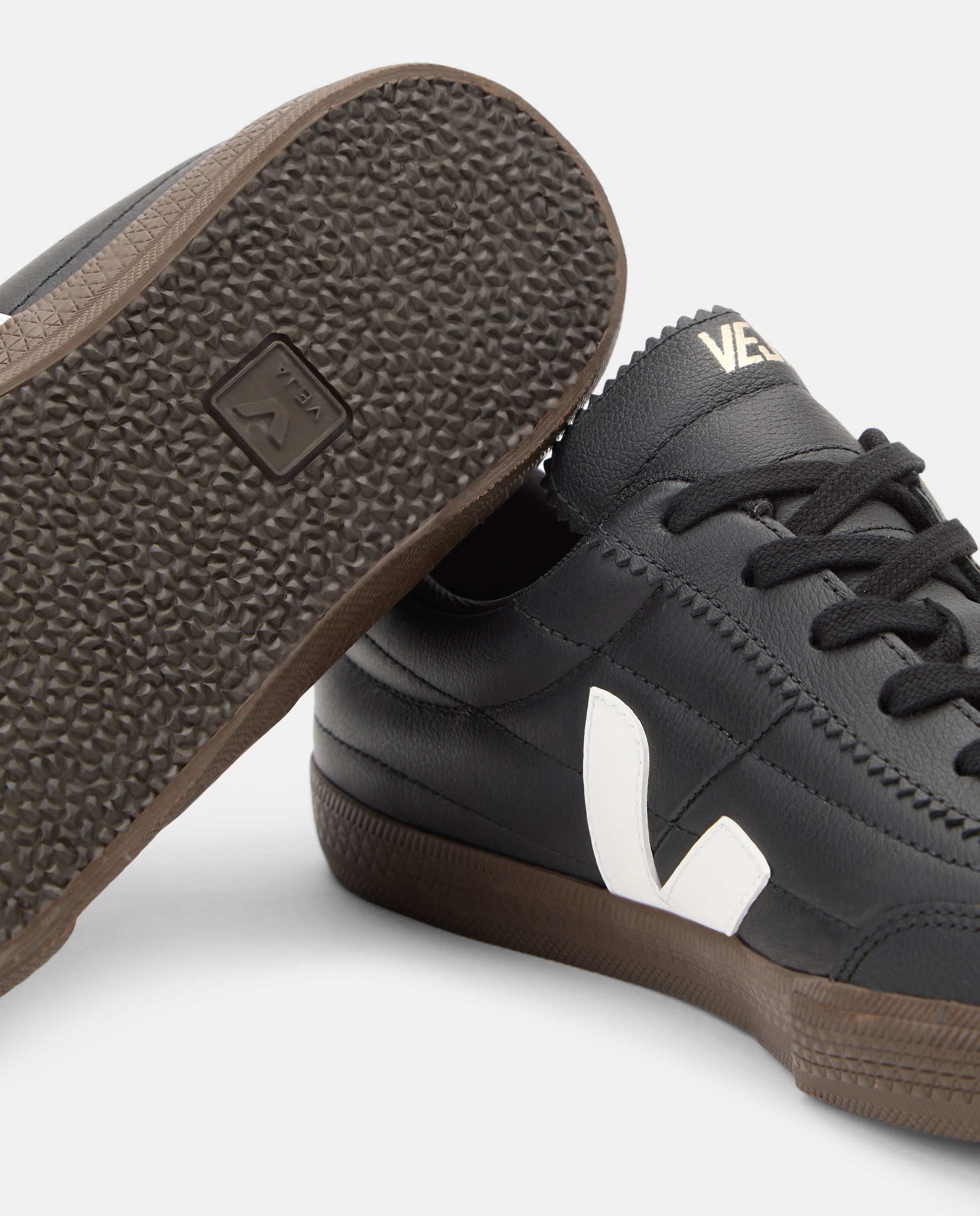 Sapatilhas Baskets Panenka em Pele Branco-7