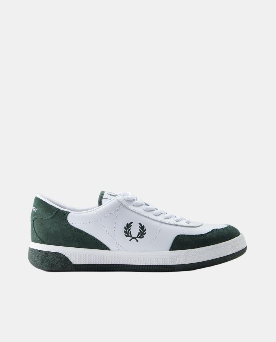 Fred Perry - Zapatilla de hombre en piel B11 leather/suede.