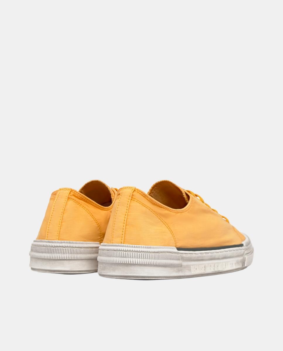 Sapatilhas Modelo Strenk em Algodão Orgânico, Poliéster e Poliamida Reciclados Amarelo-4