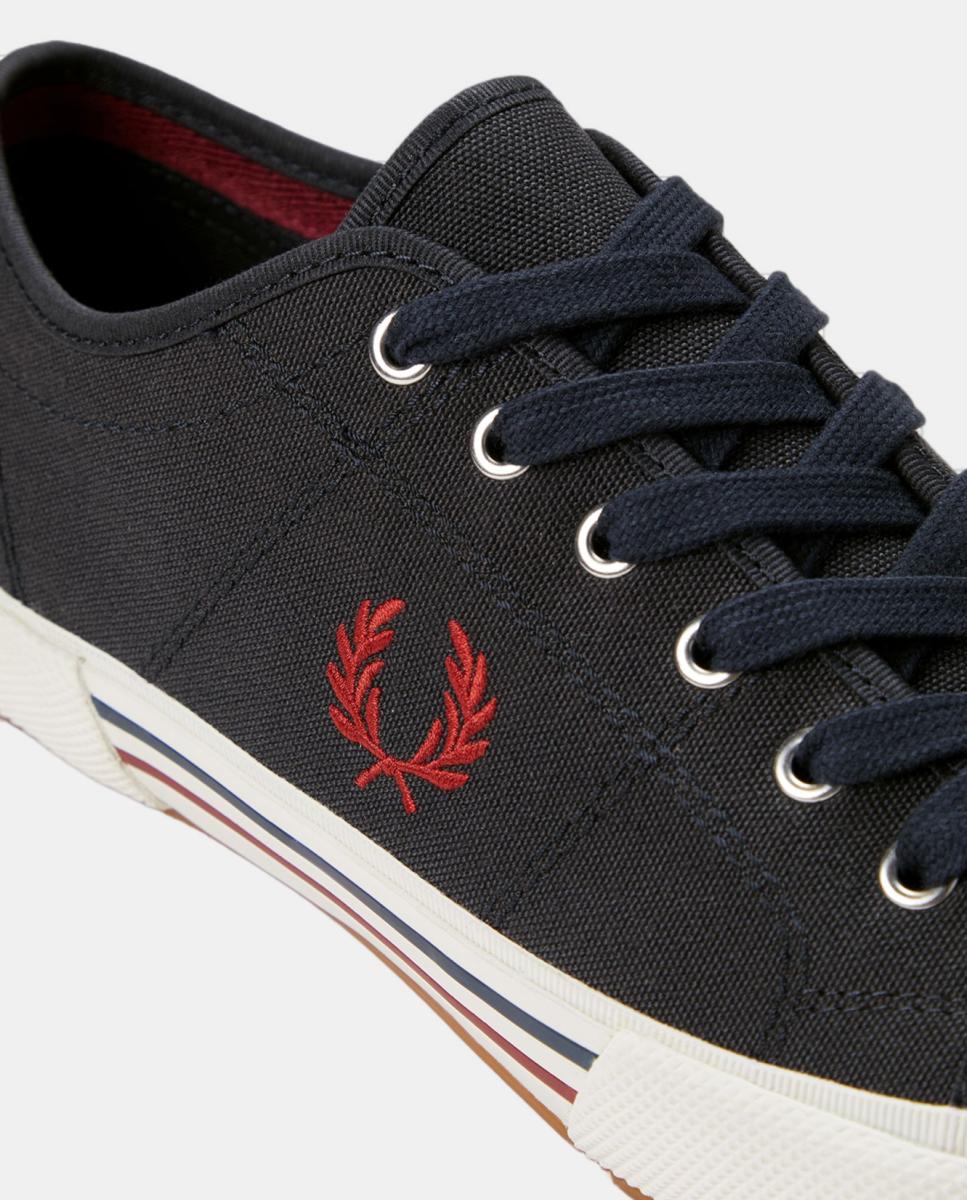 Sapatilhas B708 Vintage Tennis de Lona Azul-marinho-2