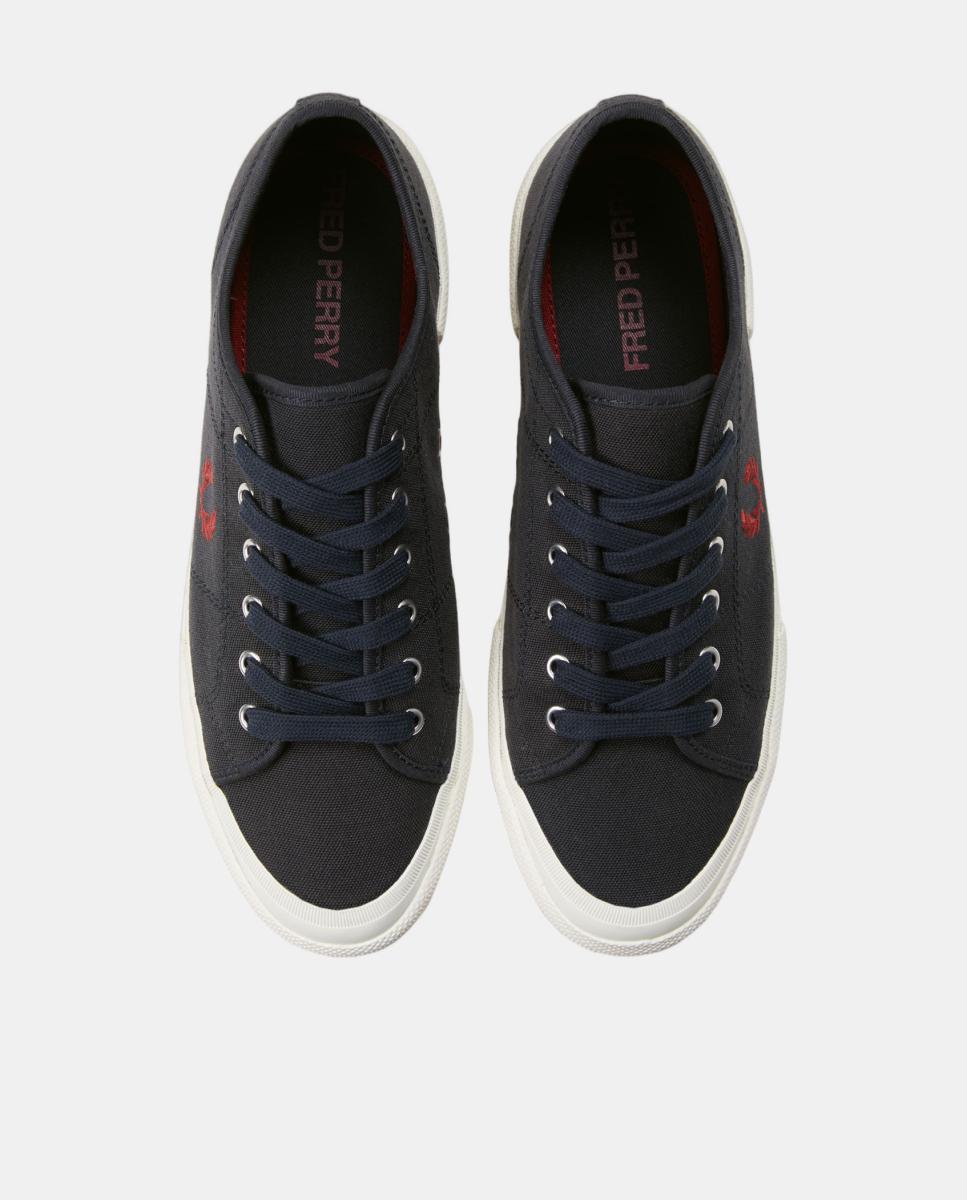 Sapatilhas B708 Vintage Tennis de Lona Azul-marinho-3
