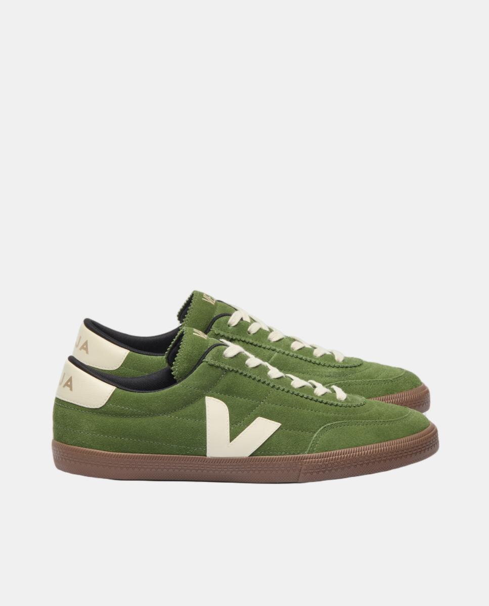 Imagen 0 de Zapatillas de hombre en ante modelo panenka Verde vivo
