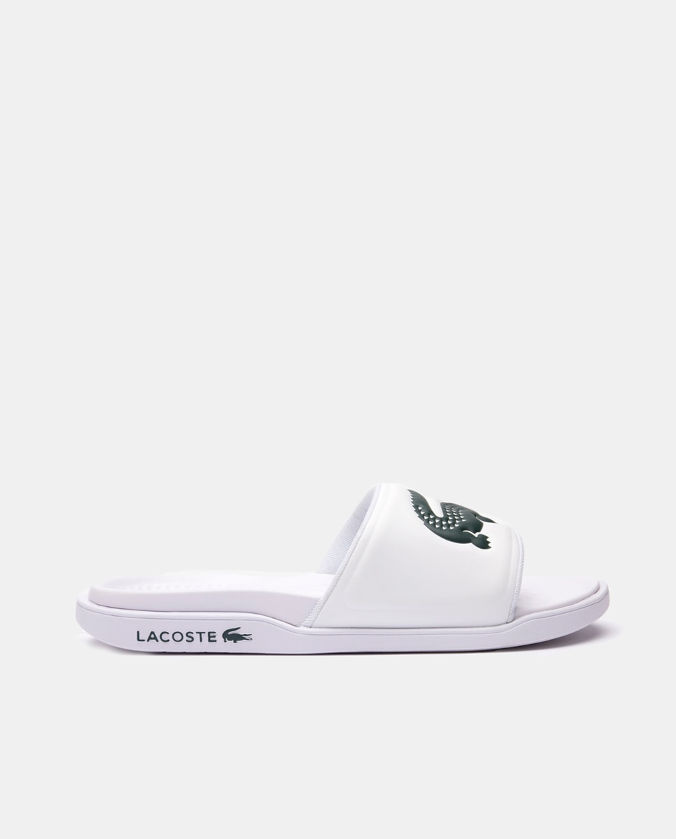 Chinelos Croco Dualiste com Logótipo Branco-1