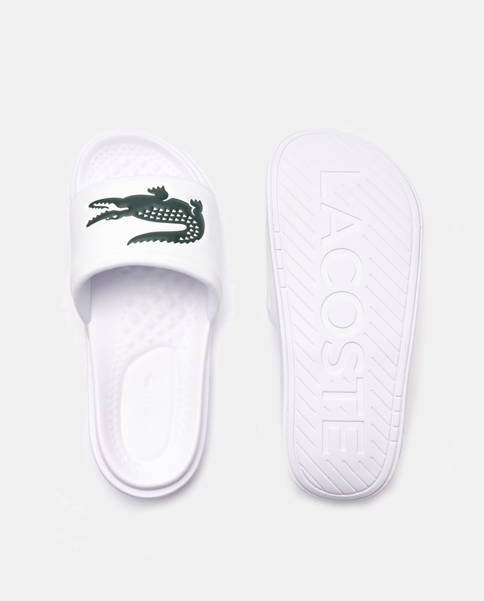 Chinelos Croco Dualiste com Logótipo Branco-4