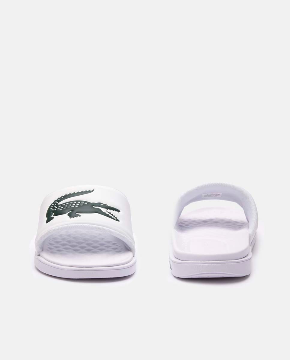 Chinelos Croco Dualiste com Logótipo Branco-5