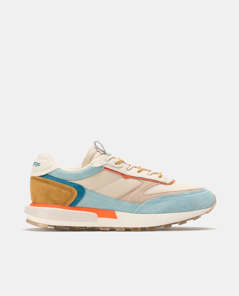Sapatilhas Baixas Sabaki de Running com Sola Serigrafada - Multicolor Branco-1