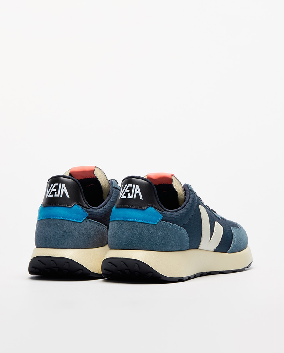 Sapatilhas Modelo Paulistana de Ripstop com Atacadores Azul-escuro-2