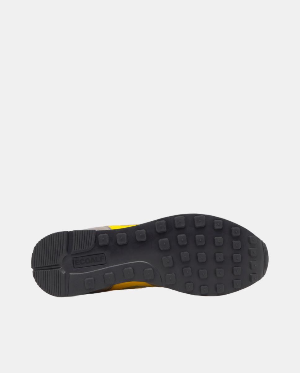 Sapatilhas Modelo UCLA 100% Poliamida Reciclada Amarelo-5