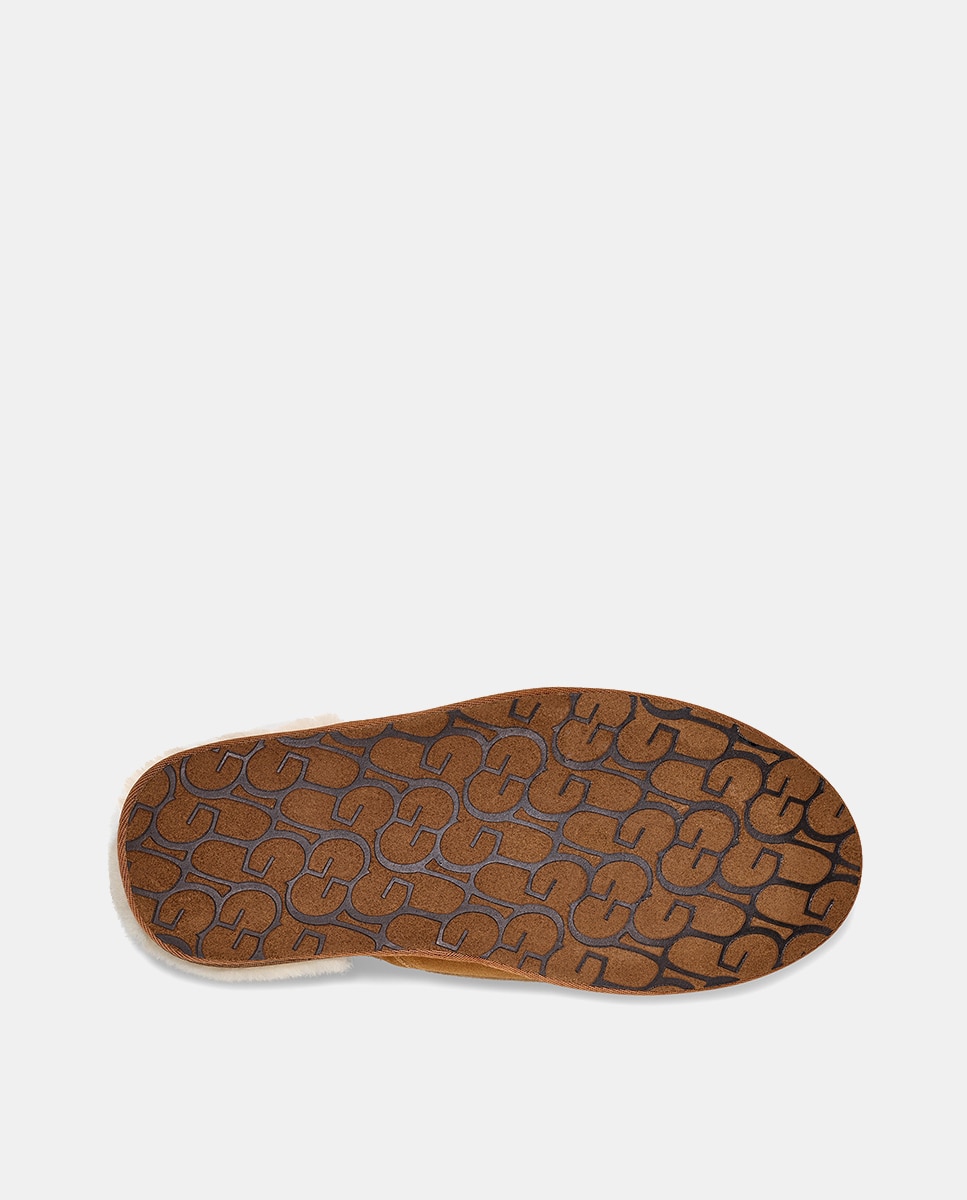Pantufas de homem UGG castanhas Castanho-claro-5