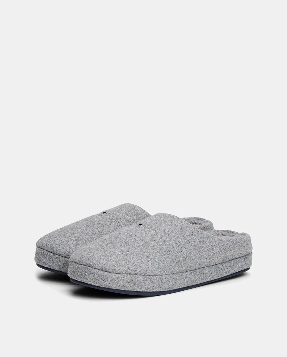 Chinelos de Quarto Established Cinzento-2