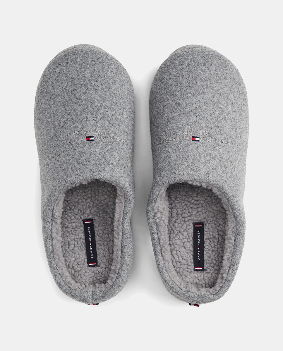 Chinelos de Quarto Established Cinzento-3