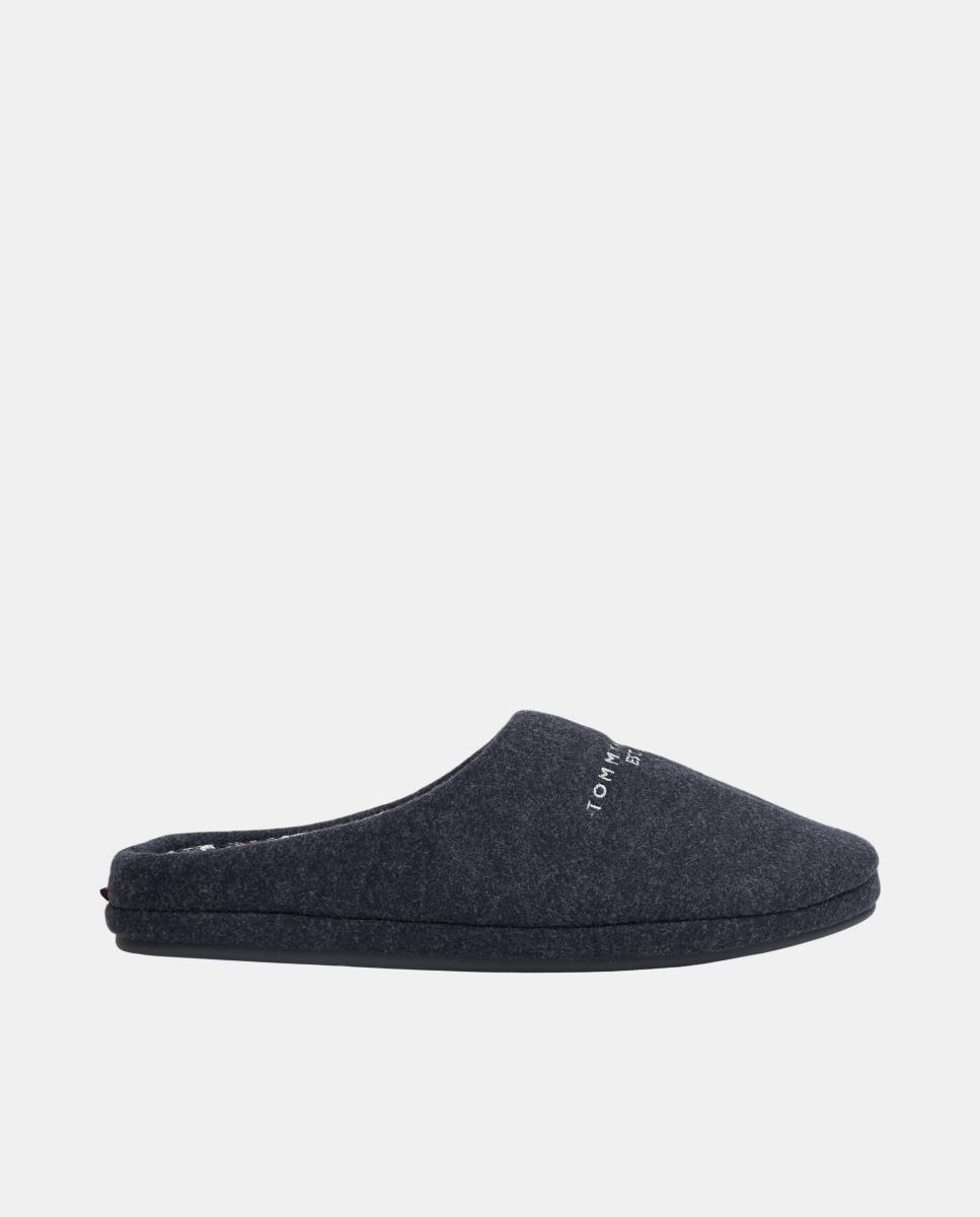 Imagen 1 de Zapatilla de casa de hombre con logo TH - Tommy Hilfiger - Azul marino Azul marino