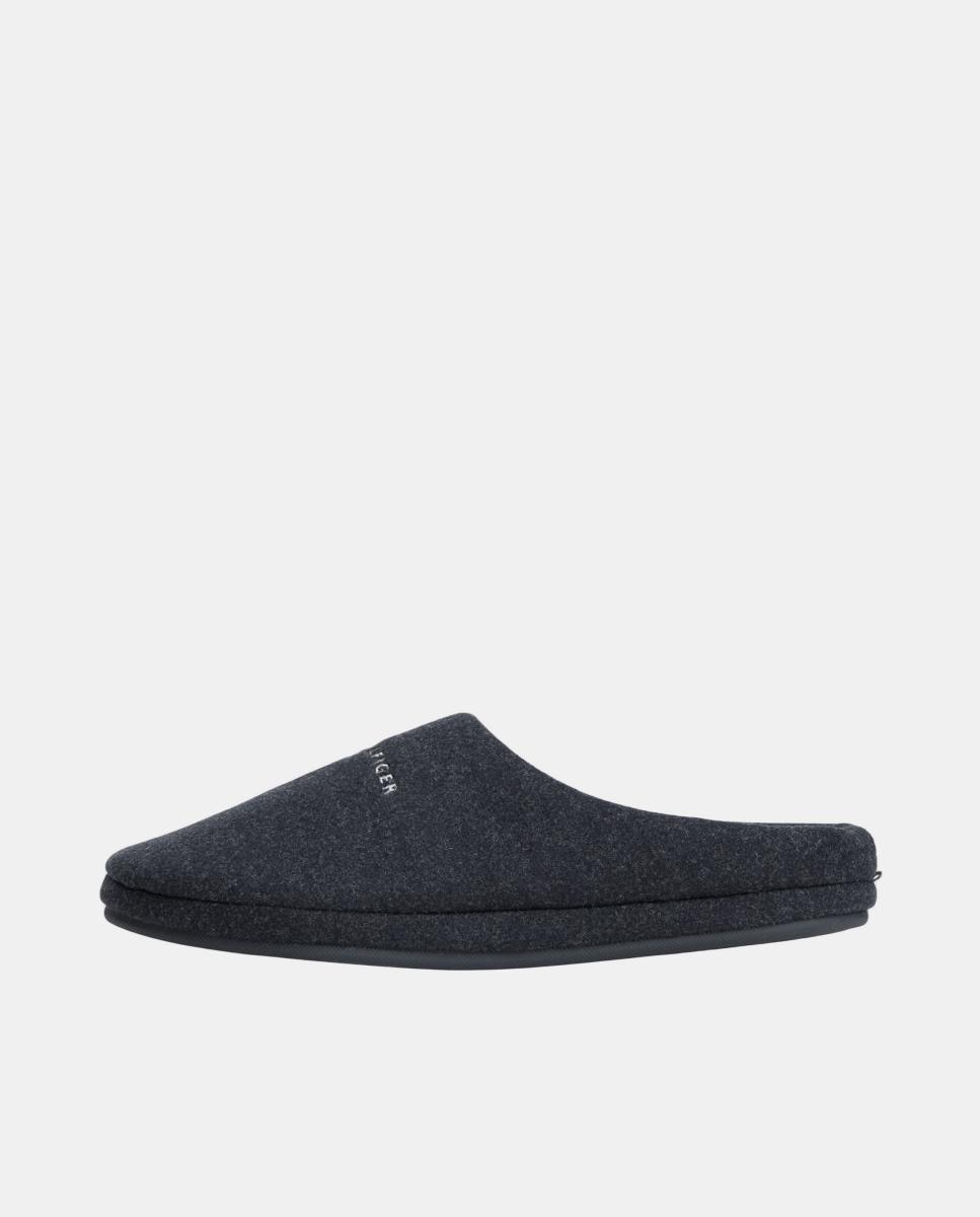 Imagen 5 de Zapatilla de casa de hombre con logo TH - Tommy Hilfiger - Azul marino Azul marino