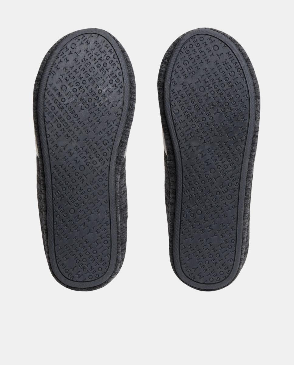 Imagen 7 de Zapatilla de casa de hombre con bandera TH - Tommy Hilfiger - Gris oscuro Gris oscuro