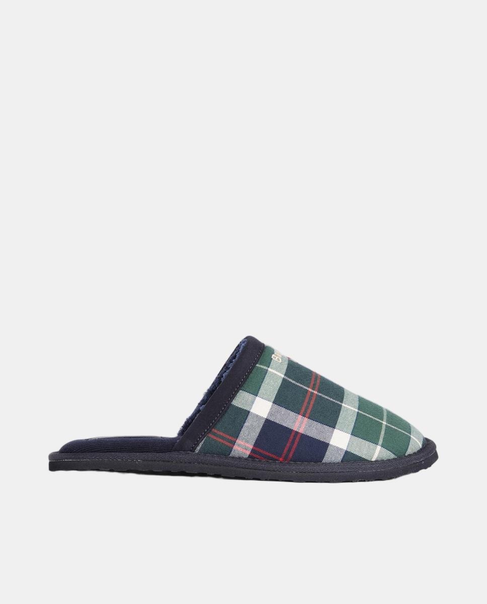 Imagen 1 de Zapatilla de hombre tipo mula - Barbour - Verde Verde