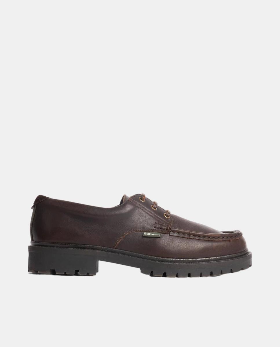 Imagem 0 de Sapatos tipo naútico de pele