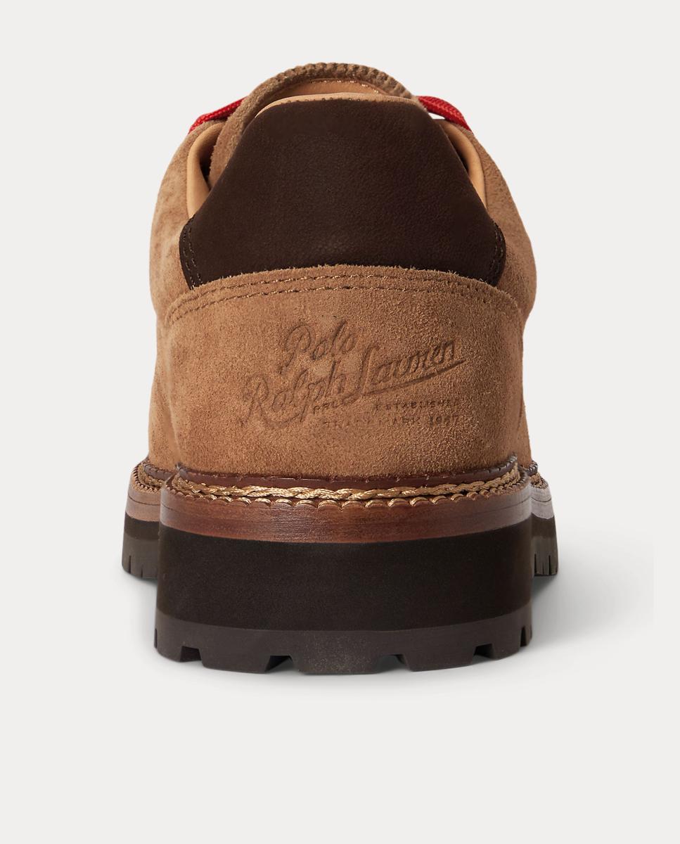 Botas Polo Alp em Pele Castanho-4