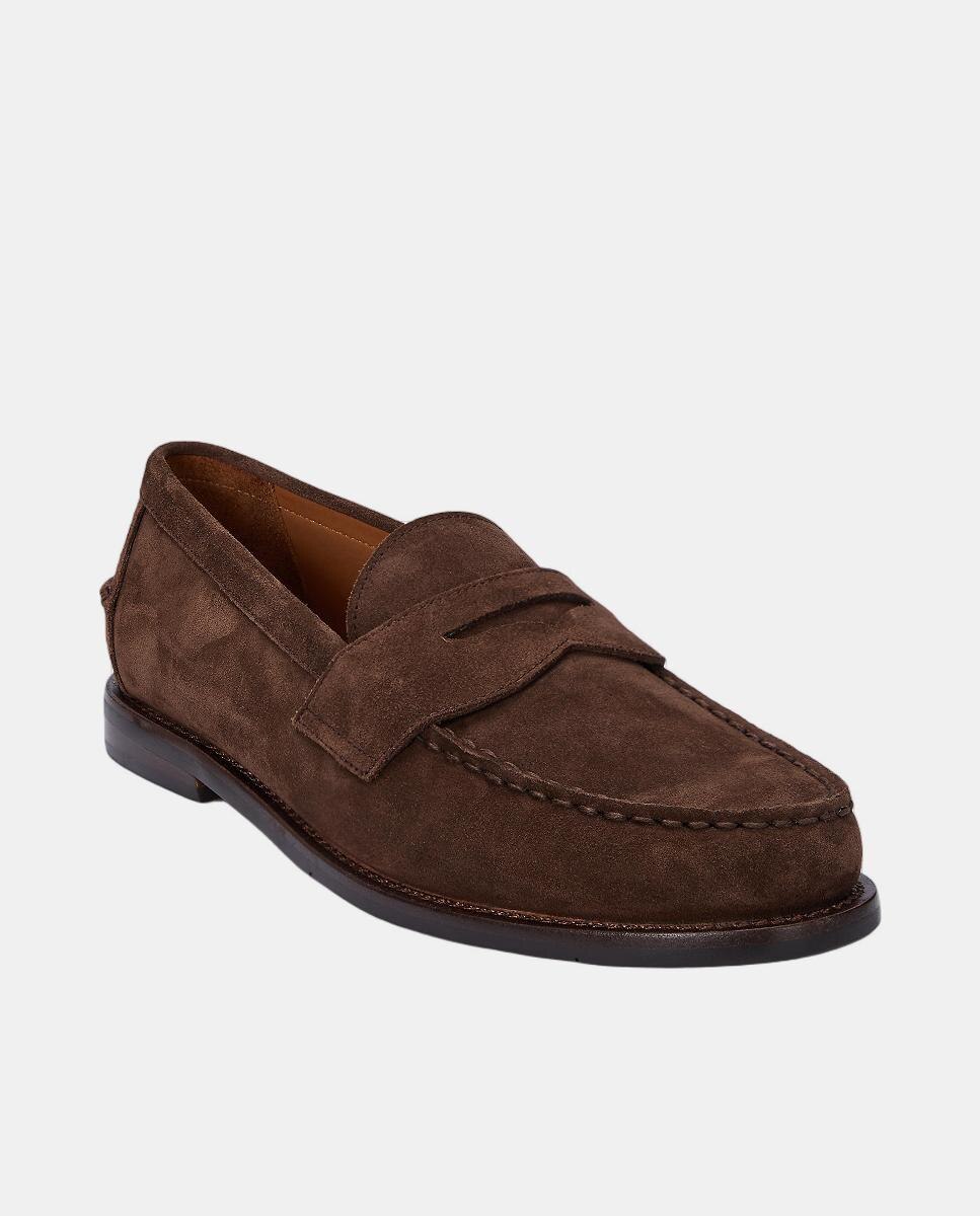 Mocassins Alston em Pele Castanho-escuro-2