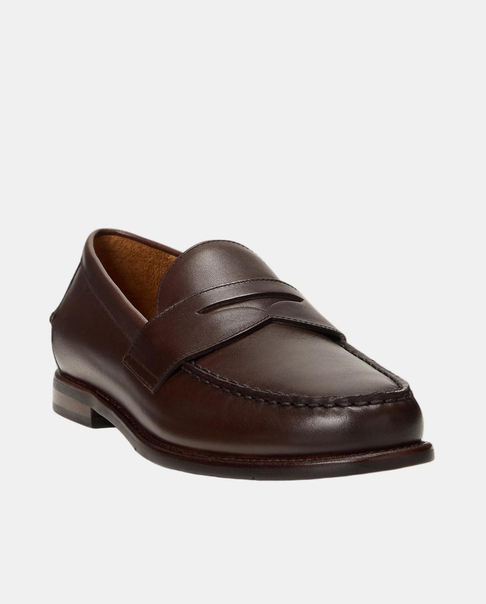 Mocassins Alston em Pele Castanho-escuro-2