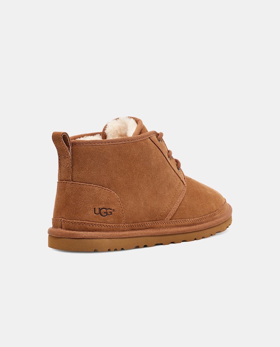 Botas de homem UGG em pele castanho-claro Castanho-claro-8